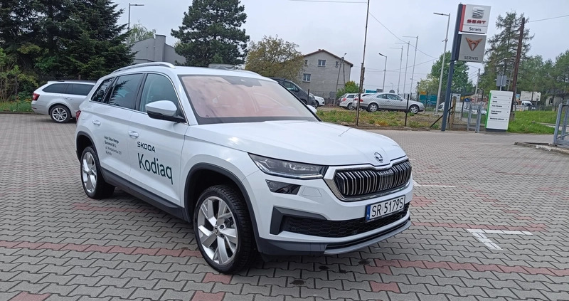 Skoda Kodiaq cena 161800 przebieg: 1243, rok produkcji 2023 z Stoczek Łukowski małe 211